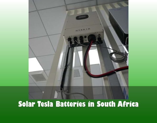 Solar Tesla Batteries in South Africa