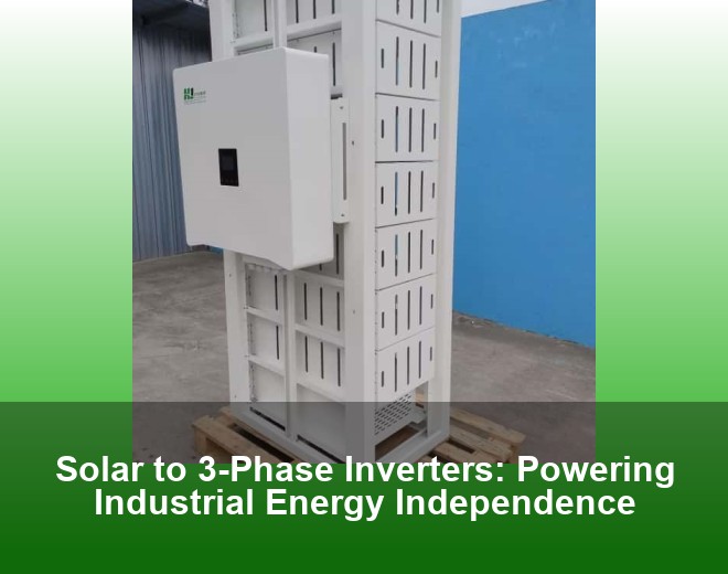 Solar to 3-Phase Inverters: Powering Industrial Energy Independence