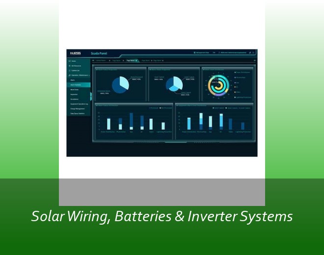 Solar Wiring, Batteries & Inverter Systems