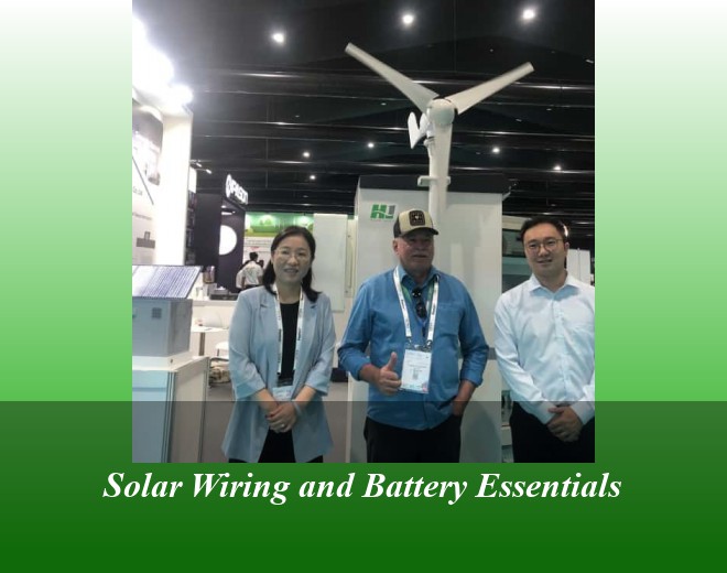 Solar Wiring and Battery Essentials