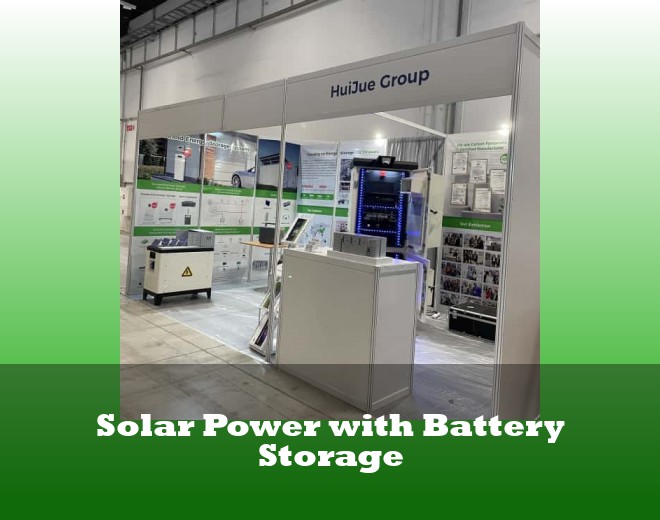 Solar Power with Battery Storage
