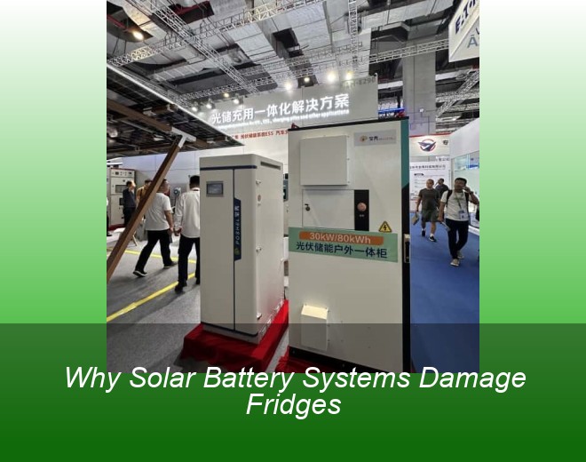 Why Solar Battery Systems Damage Fridges