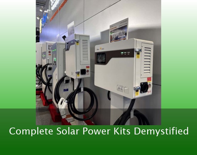 Complete Solar Power Kits Demystified