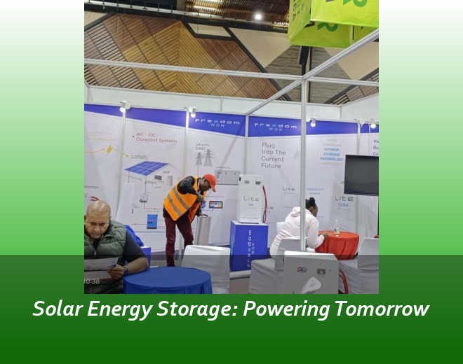 Solar Energy Storage: Powering Tomorrow