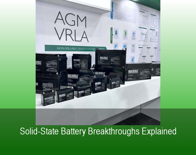 Solid-State Battery Breakthroughs Explained