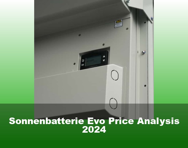 Sonnenbatterie Evo Price Analysis 2024