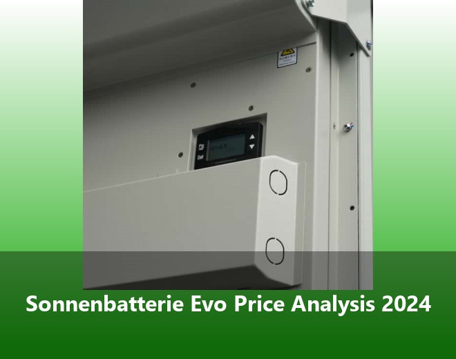 Sonnenbatterie Evo Price Analysis 2024