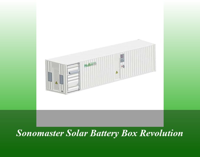 Sonomaster Solar Battery Box Revolution