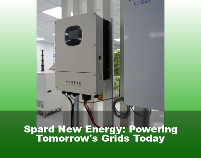 Spard New Energy: Powering Tomorrow's Grids Today