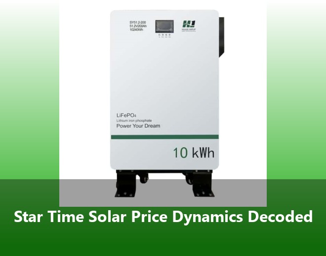 Star Time Solar Price Dynamics Decoded