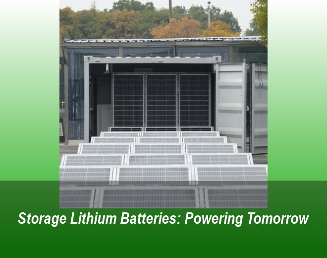Storage Lithium Batteries: Powering Tomorrow