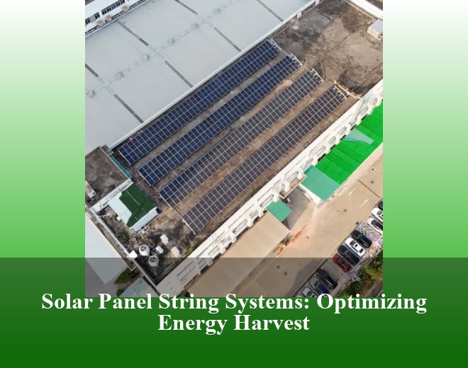 Solar Panel String Systems: Optimizing Energy Harvest