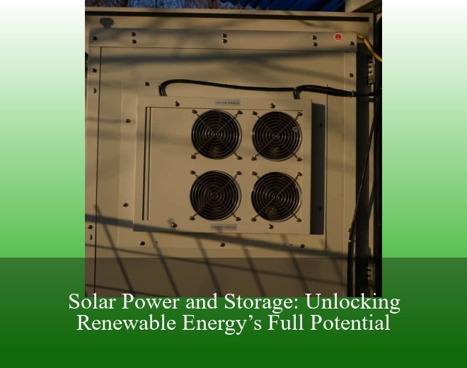 Solar Power and Storage: Unlocking Renewable Energy’s Full Potential
