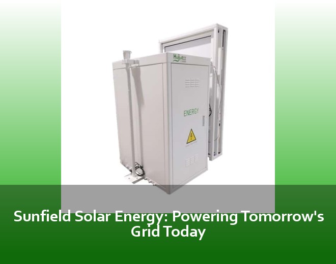 Sunfield Solar Energy: Powering Tomorrow's Grid Today