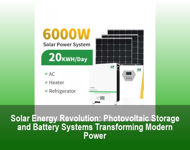 Solar Energy Revolution: Photovoltaic Storage and Battery Systems Transforming Modern Power