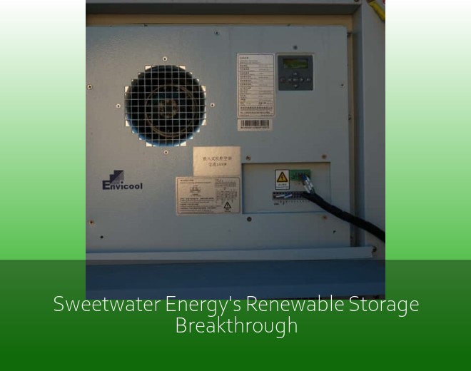 Sweetwater Energy's Renewable Storage Breakthrough