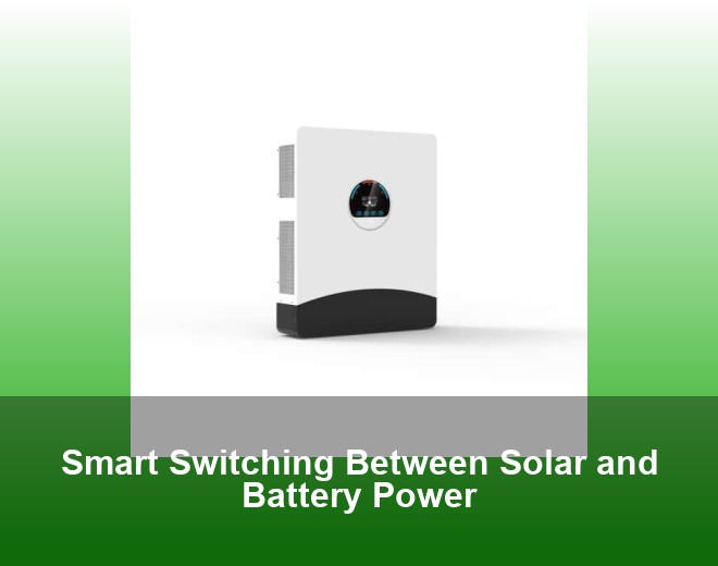 Smart Switching Between Solar and Battery Power