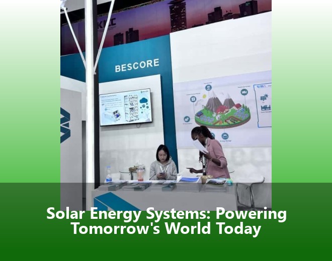Solar Energy Systems: Powering Tomorrow's World Today