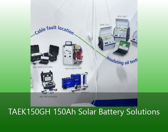 TAEK150GH 150Ah Solar Battery Solutions