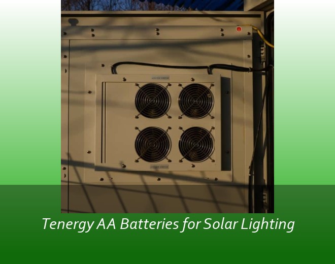 Tenergy AA Batteries for Solar Lighting