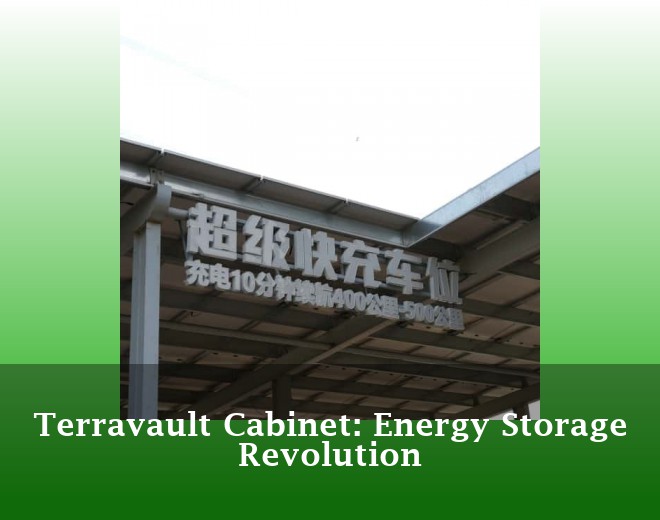 Terravault Cabinet: Energy Storage Revolution