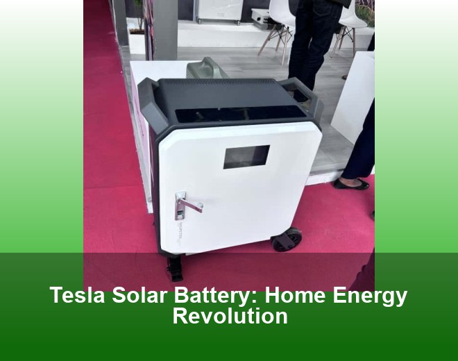 Tesla Solar Battery: Home Energy Revolution