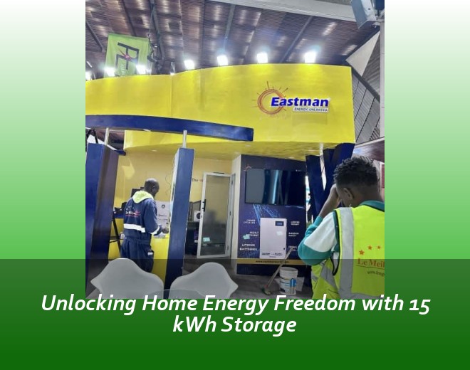 Unlocking Home Energy Freedom with 15 kWh Storage
