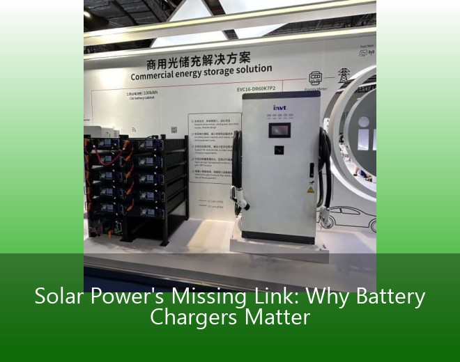 Solar Power's Missing Link: Why Battery Chargers Matter