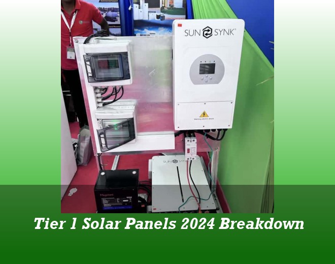 Tier 1 Solar Panels 2024 Breakdown