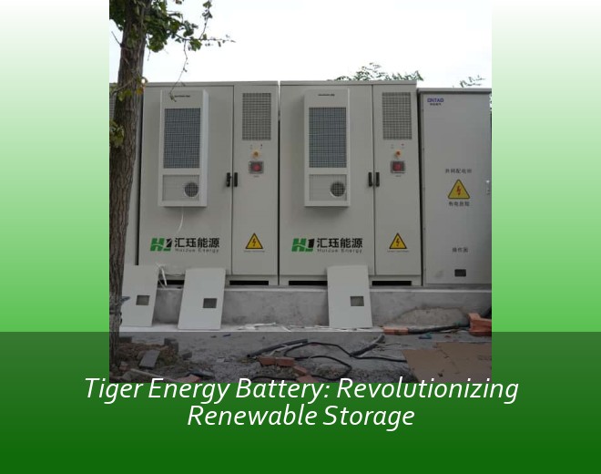 Tiger Energy Battery: Revolutionizing Renewable Storage