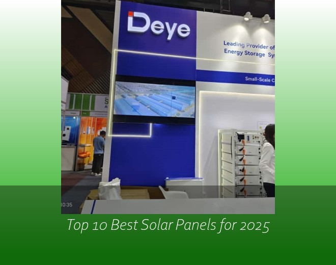 Top 10 Best Solar Panels for 2025