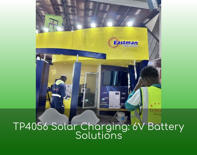 TP4056 Solar Charging: 6V Battery Solutions