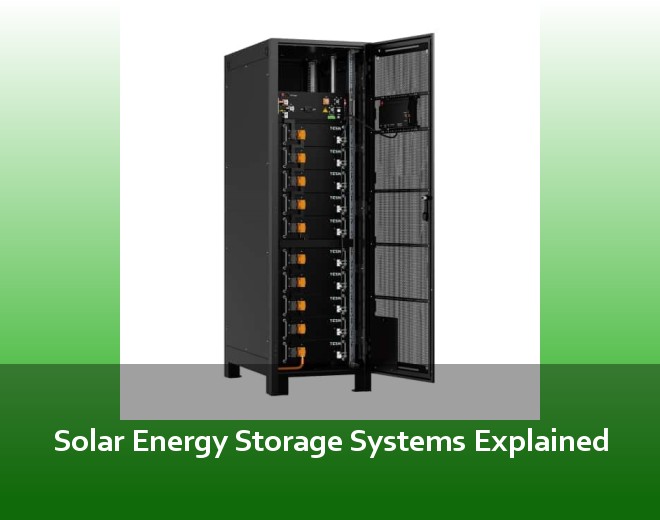 Solar Energy Storage Systems Explained