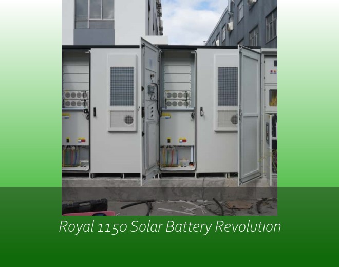 Royal 1150 Solar Battery Revolution