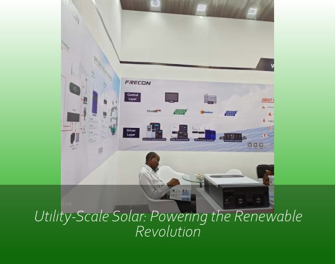 Utility-Scale Solar: Powering the Renewable Revolution