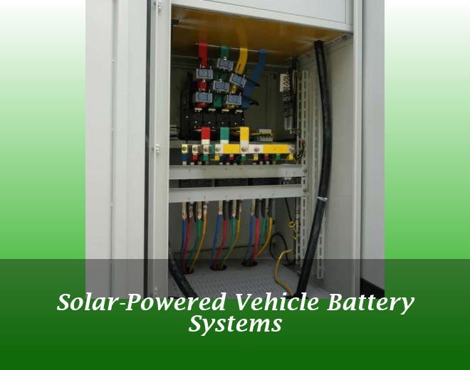 Solar-Powered Vehicle Battery Systems