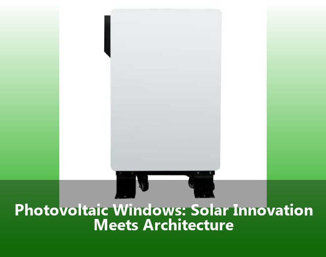 Photovoltaic Windows: Solar Innovation Meets Architecture