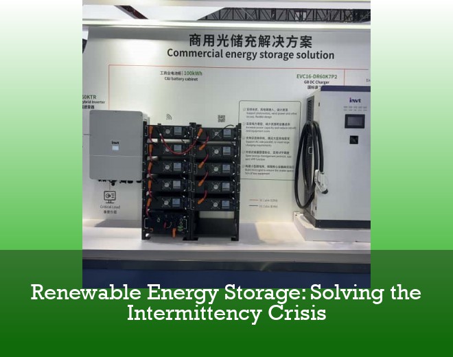Renewable Energy Storage: Solving the Intermittency Crisis