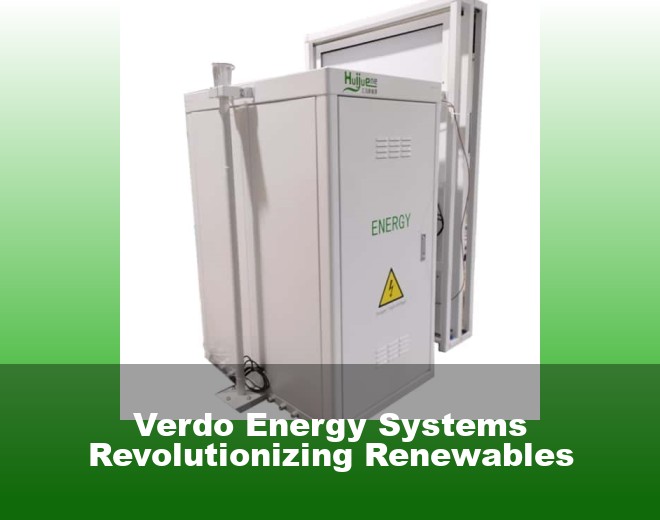 Verdo Energy Systems Revolutionizing Renewables