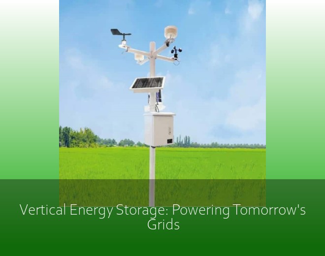 Vertical Energy Storage: Powering Tomorrow's Grids