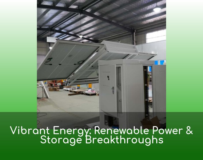 Vibrant Energy: Renewable Power & Storage Breakthroughs