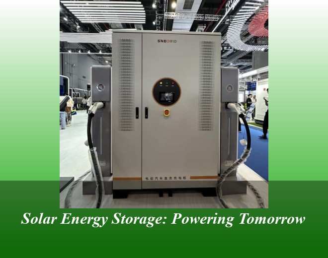 Solar Energy Storage: Powering Tomorrow