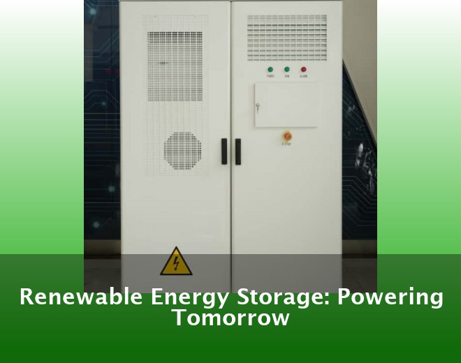 Renewable Energy Storage: Powering Tomorrow