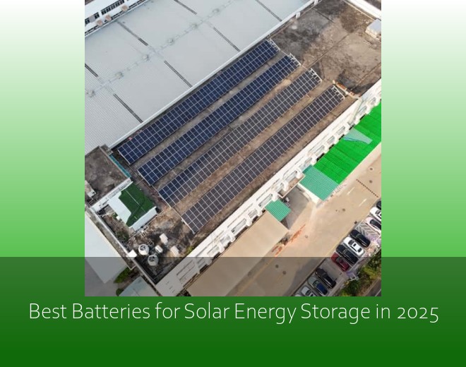Best Batteries for Solar Energy Storage in 2025