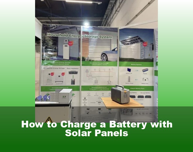 How to Charge a Battery with Solar Panels