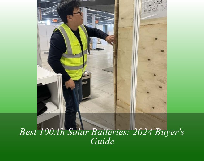 Best 100Ah Solar Batteries: 2024 Buyer's Guide