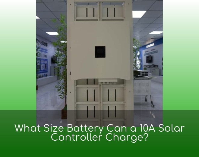 What Size Battery Can a 10A Solar Controller Charge?