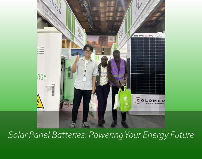 Solar Panel Batteries: Powering Your Energy Future