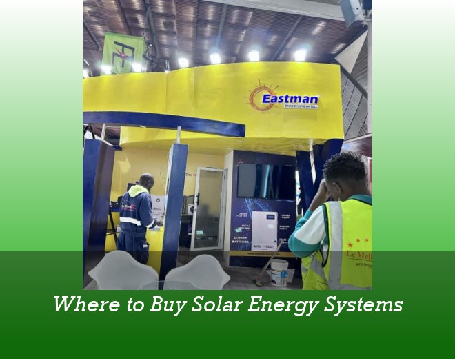 Where to Buy Solar Energy Systems