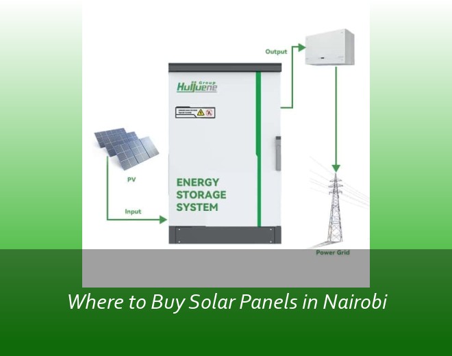 Where to Buy Solar Panels in Nairobi